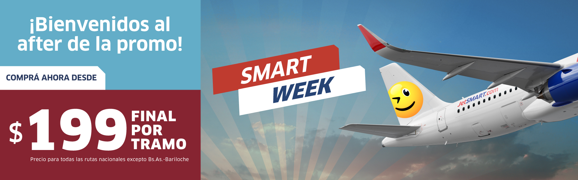 Smart Week en JetSMART.com